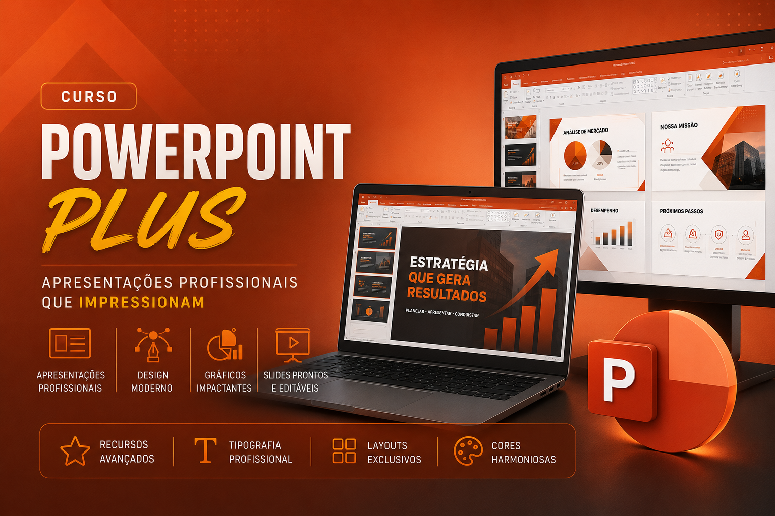 Curso de PowerPoint para apresentações profissionais